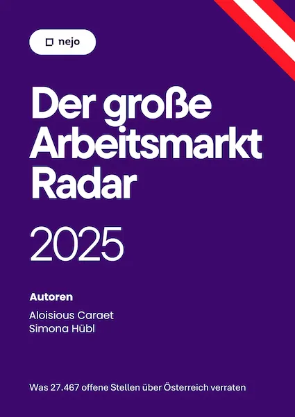 Cover Bild des Arbeitsmarkt Radar 2025