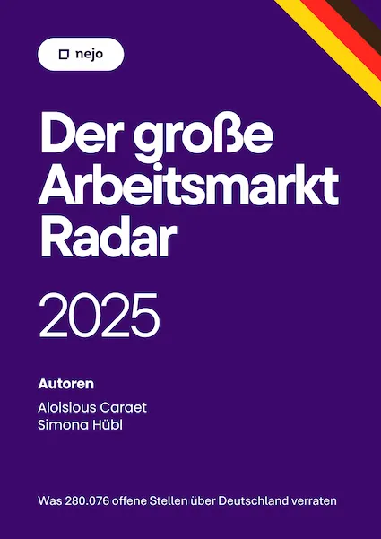 Cover Bild des Arbeitsmarkt Radar 2025